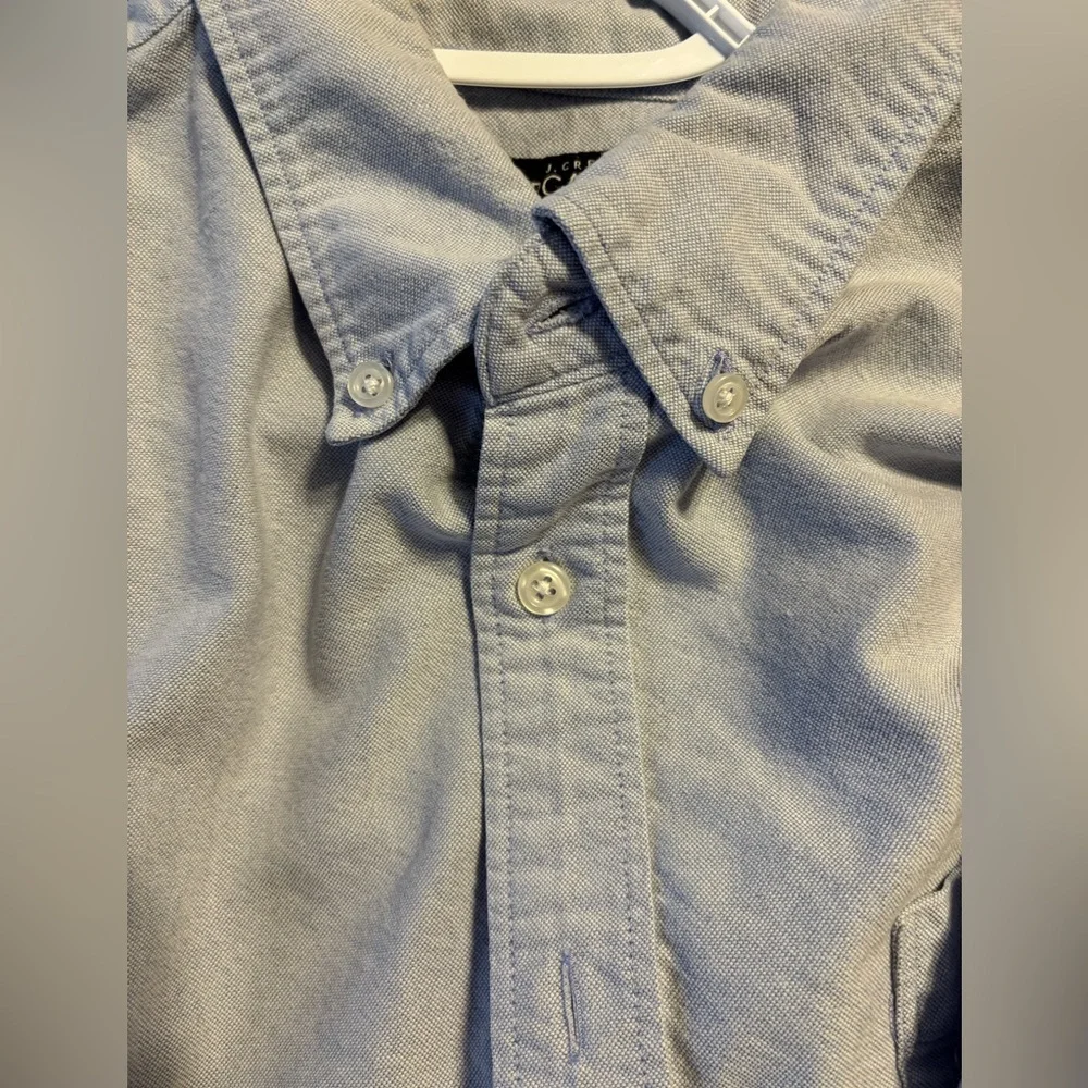 J. Crew oxford blue